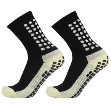 Imagem de Meias esportivas antiderrapante Pilates idosos Hidroginástica Yoga fut