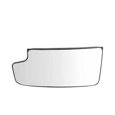 Imagem de FUZIDDN Substituição de vidro do espelho de reboque aquecido do lado do motorista para Chevy Silverado 1500 2014-2017, GMC Sierra 1500 2014-2017 e 2500/3500 HD 2015-2017, vidro convexo inferior