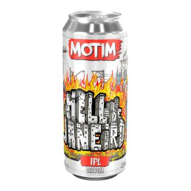 Imagem de Cerveja Motim Hell de Janeiro Hoppy Lager 473ml