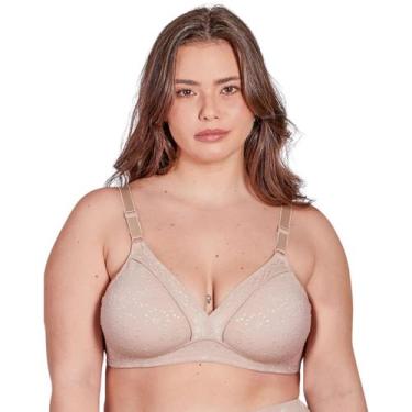 Imagem de Sutiã Cobertura Total Reforço S/ Bojo Alaska Duloren 111743, G, Berinj