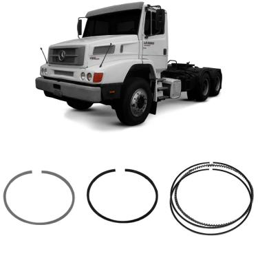 Imagem de Jogo Anel Pistão MB 2038 2638 94 a 2006 Mahle SLC6926 STD