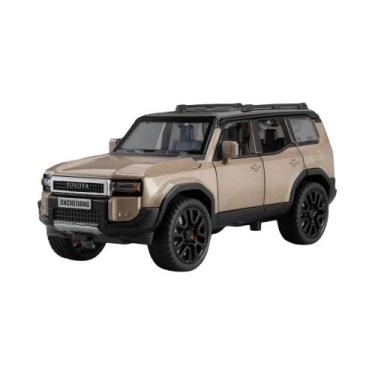 Imagem de Modelo De Carro SUV Prado Em Escala 1:32 Em Liga De Metal Com Função D