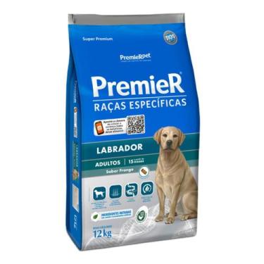 Imagem de Ração Premier Raças Específicas Labrador Adultos Sabor Frango 12kg