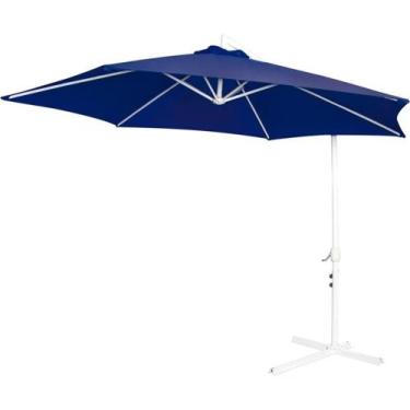 Imagem de Guarda-Sol Ombrelone Mor, 3 metros, Azul - 9002