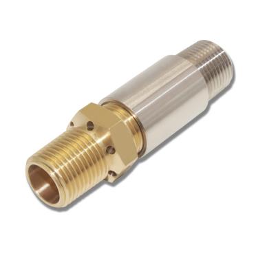 Imagem de Hooshing Válvula de mistura de ar NPT de 1/5.1 cm LP a gás propano com alta capacidade 150K BTU aço inoxidável