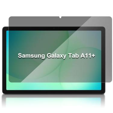 Imagem de MiKoyi Protetor de tela de privacidade de 11 polegadas para Samsung Galaxy Tab A11 Plus, filtro de tela antiluz azul, película de vidro temperado 9H compatível com Samsung Galaxy Tab A11+ 11 polegadas