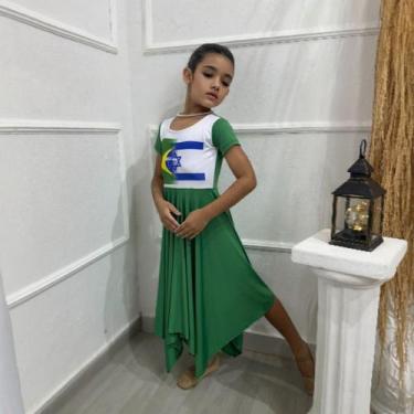 Imagem de Vestido de Dança Coreografia Infantil Brasil/Israel - MISS FLOWER, Ver
