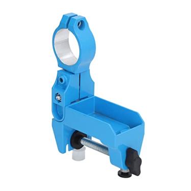 Imagem de Acouto Suporte de Broca Elétrica Em Liga de Alumínio Com Rotação de 360° e Ajuste de 90° para Uso Versátil Em Oficina