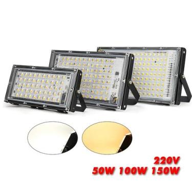 Imagem de Holofote LED Externo 50W 100W 150W 220V Para Iluminação De Teto Reside