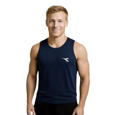 Imagem de Regata Diadora Small Logo Masculina - Marinho P-Masculino