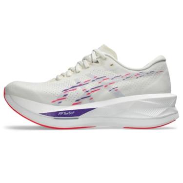 Imagem de ASICS Tênis de corrida masculino SONICBLAST, Creme/azul desbotado, 39