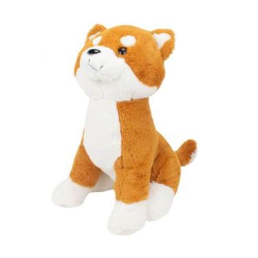 Imagem de Cachorro Shiba Sentado 31cm Pelúcia - Fofy Toys