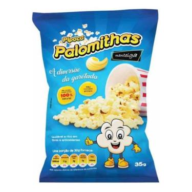 Imagem de Kit 10 Pipocas Palomithas Salgada/manteiga/bacon - Palomitas, 10x mant