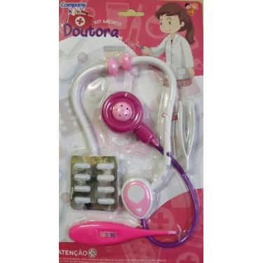 Imagem de Kit médico Doutora Infantil brinquedo - Lynx produções