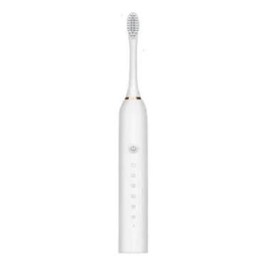 Imagem de Escova Dente Dental Elétrica Vibratória Recarregável Bocal - Shopbr