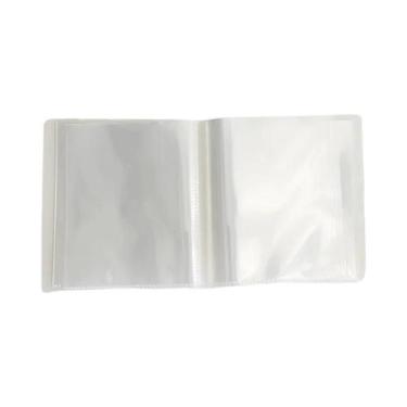 Imagem de Álbum De Fotos Com 40 Bolsos, Estojo De Armazenamento Transparente Par