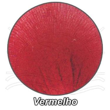 Imagem de Meia de Seda Lisa para Artesanato - Destaque CIA, Vermelho