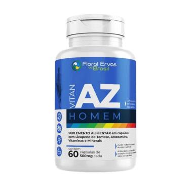 Imagem de Vitamina A-Z Homem 600 mg 60 cps Floral Ervas-Unissex