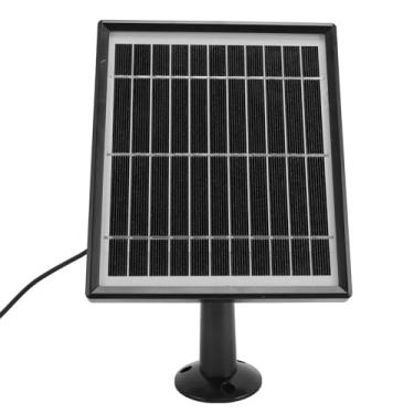 Imagem de aqxreight Painel Solar de 10w para Câmera Alimentadora de Pássaros, Usb C, Ip66, à Prova de 360 ​​graus, Campainha, Painel Solar para Câmeras Com Bateria recarregável. Campainha Externa Com Stick