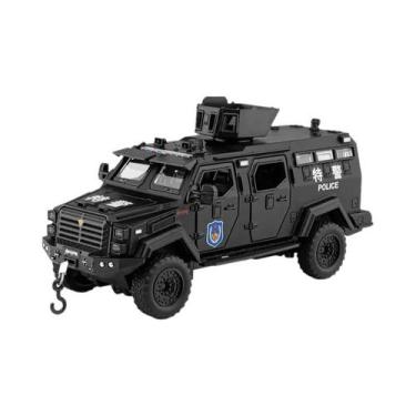 Imagem de Carro De Polícia Sabertooth Em Escala 1:32, Veículo Off-road Em Liga M