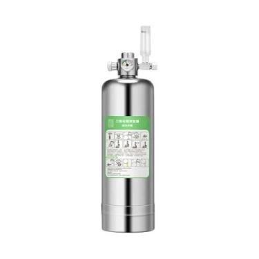Imagem de Gerador De CO2 Em Aço Inoxidável 1L 2L Para Aquário, Sistema De Injeçã