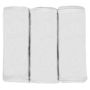 Imagem de Faixa Umbilical Com 3 Unidades Com Overloque Não Desfiar - Dugu