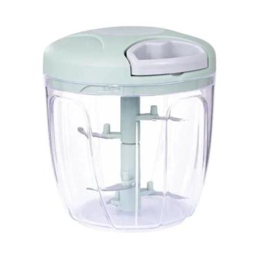 Imagem de Moedor De Carne Manual, Picador De Alho 500/900ML, Cortador De Vegetai