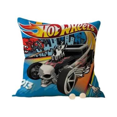 Imagem de Capa De Almofada Hot Wheels Racing Com Estampa De Padrão, Capa De Almo