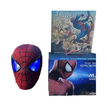 Imagem de Máscara Do Homem-Aranha Com Controle Remoto, Olhos Móveis, Fantasia De