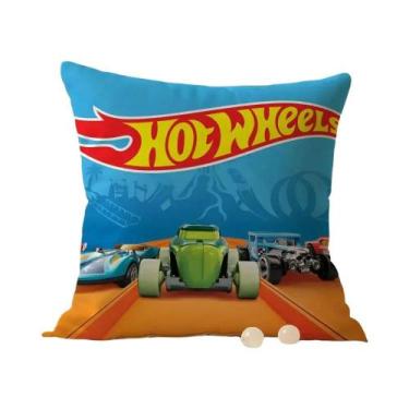 Imagem de Capa De Almofada Hot Wheels Racing Com Estampa De Padrão, Capa De Almo