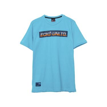 Imagem de Camiseta Básica Masculina Azul Turquesa K825A - Ecko