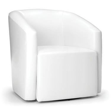 Imagem de Poltrona Stella Max Corano Base Giratória - D\'rossi Cor Branco