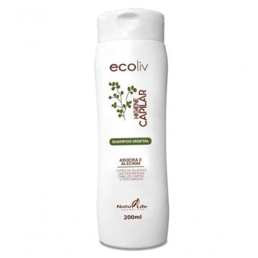 Imagem de Shampoo Vegetal Ecoliv Higiene Capilar - Natulife - 200ml