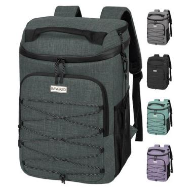 Imagem de Mochila refrigeradora BAVGRED isolada à prova de vazamentos 20L