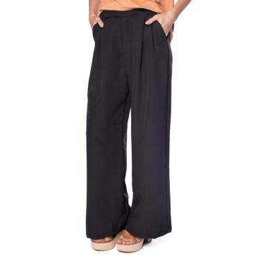 Imagem de Calça Feminina Endless Pantalona em Viscose Preto-Feminino