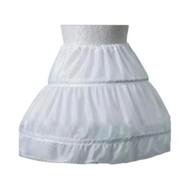 Imagem de Saia Tutu Infantil De Flores Para Meninas, Vestido De Festa Cosplay, J