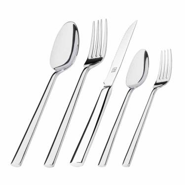 Imagem de Faqueiro Hercules Inox Mykonos 101 Peças Com estojo Gift Box