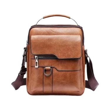 Imagem de Bolsa De Ombro Masculina Em Couro PU Para iPad De 9.7 Polegadas, Bolsa
