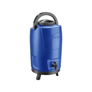 Imagem de Botijão Térmico 12L Incess Blue Invicta, 12L, Azul Royal e Preto