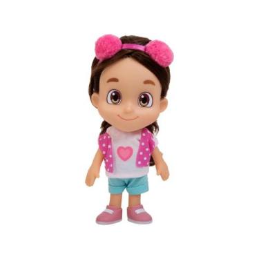 Imagem de Boneco e Personagem Maria Clara 25cm. - Baby Brink, Branco e Rosa, Mar