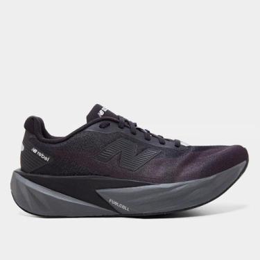 Imagem de Tênis New Balance Fuelcell Rebel V5 Masculino, Preto, Grafite, 42