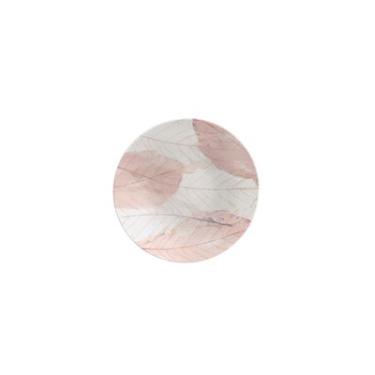 Imagem de Prato de Sobremesa Porcelana 21cm Tramontina Rosé Resistente