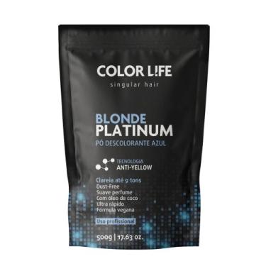 Imagem de Pó descolorante Blonde Platinum 500g - Color Life