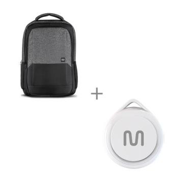 Imagem de Kit Mochila Multilaser Midtown 15.6 Pol. + Rastreador Bluetooth Multi 