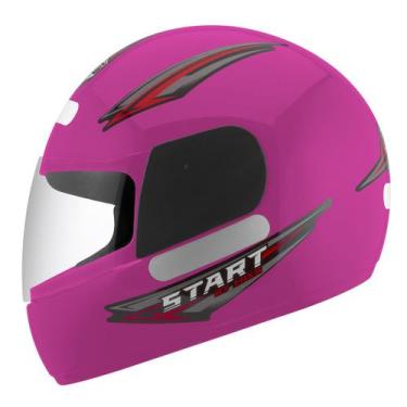 Imagem de Capacete Fechado Moto Mixs Start Masculino Feminino Segurança Conforto