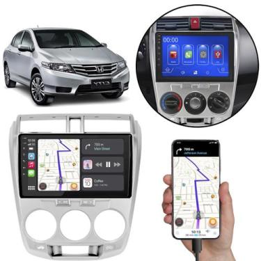 Imagem de Kit Multimídia MP5 City 2009-2014 9 Pol Android-Auto Carplay - E-Conne