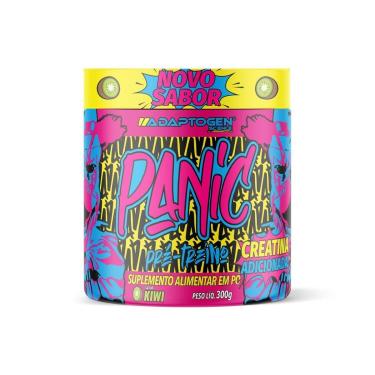 Imagem de Panic Adaptogen suplemento Pré treino com Creatina Nova Fórmula pote 300g-Unissex