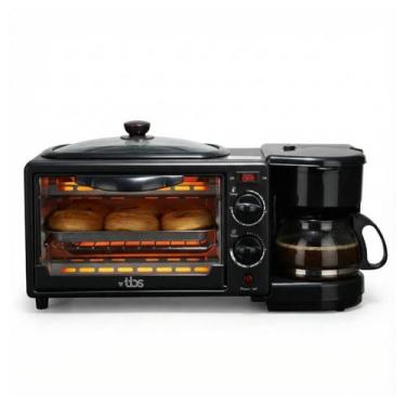 Imagem de Máquina de Café Manhã 3 em 1 Forno Grill Cafeteira 1250W 127V - TBS, P