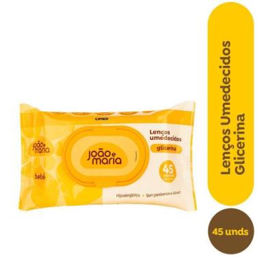 Imagem de Lenço Umedecido com Fragrância João e Maria 45 Unidades - Cimed