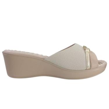 Imagem de Tamanco Piccadilly Feminino Off White 5003754, Off white, 36